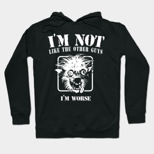 I'm not like the other guys, I'm worse Hoodie